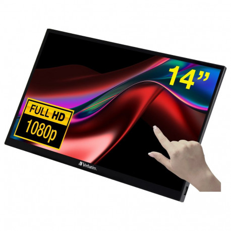 "Verbatim PMT-14 Portable Touchscreen Monitor 14"" FullHD 1080"