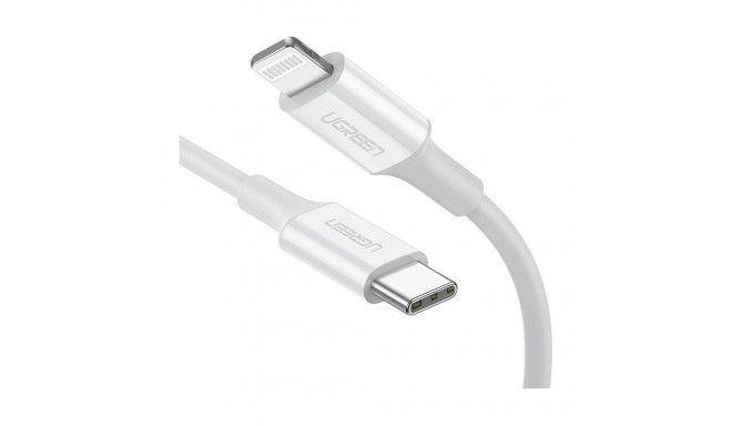 "UGREEN Lightning To Type-C Cable 1m white"