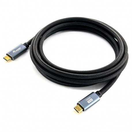 "Equip Kabel USB-C 3.2 -> C St/St 2.00m 5A 4K/60Hz sw"