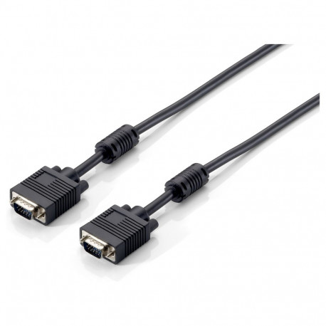"Equip VGA Kabel HD15 St/St 1.80m 1920x1080/60Hz schwarz Polybeutel"