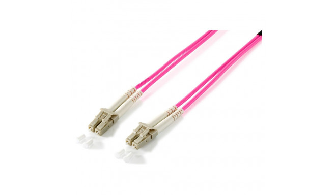 "Equip LWL Patchkabel LC->LC 0.50m Multimode Duplex OM4 vio Polybeutel"