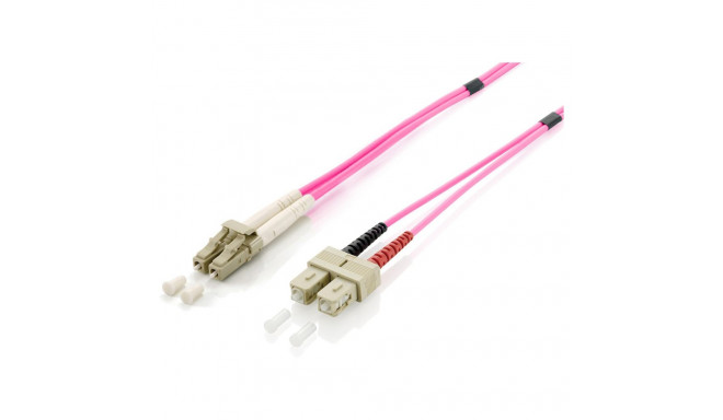 "Equip LWL Patchkabel LC->SC 3.00m Multimode Duplex OM4 vi Polybeutel"