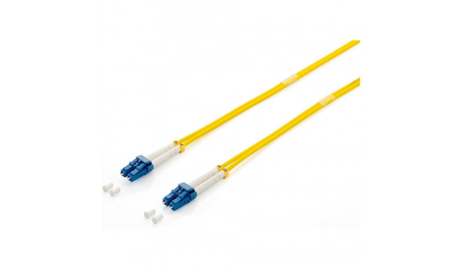 "Equip LWL Patchkabel LC->LC 2.00m Singlemode Duplex OS2 ge Polybeutel"