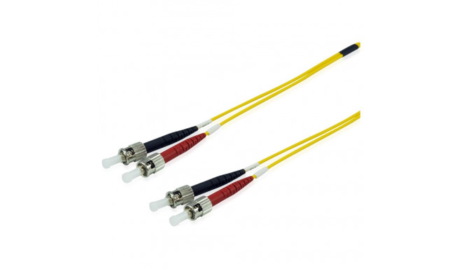 "Equip LWL Patchkabel ST->ST 5.00m Singlemode Duplex OS2 ge Polybeutel"