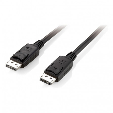 Equip DisplayPort 1.2 St/St 3.00m 4K/60Hz HDCP-ühilduv must kaabel, kilekott