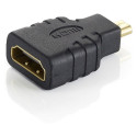 "Equip HDMI Adapter Micro D-A St/Bu sw Polybeutel"