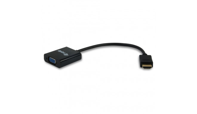 "Equip HDMI Adapter VGA mit Audio schwarz"