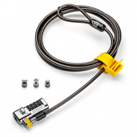 Kensington ClickSafe universaalne 3-in-1 koodlukk