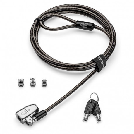 "Kensington ClickSafe 2.0 Universelles 3-in-1 Laptopschloss T-Bar Nano & Wedge-Shaped"