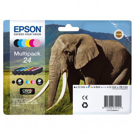 Epson 24 6-pakk T2428