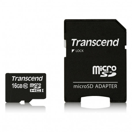 Transcend 16GB MicroSDHC mälukaart
