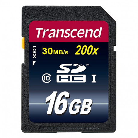 Transcend 16GB SDHC kaart (Class10)