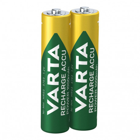 Varta AAA 1.2V (HR03) laetavad akud, 2 tk pakis