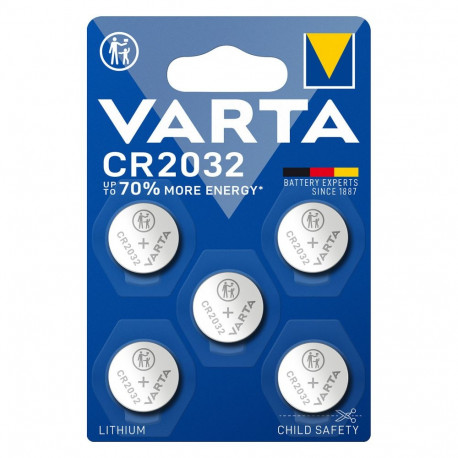 "Batterie Knopfzelle CR2032 *Varta* 5-Pack"