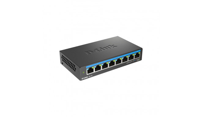 D-Link DMS-108 8-pordiline multi-gigabitine mittehallatav lüliti