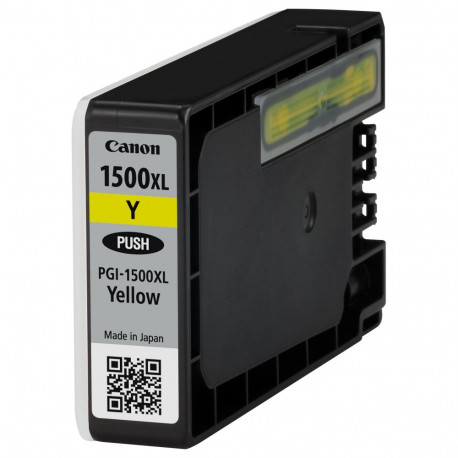Canon PGI-1500XL 9195B001 kollane tint kuni 935 lehte vastavalt ISO/IEC 24711