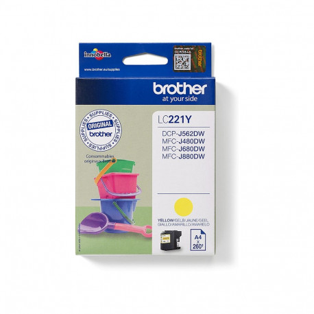 "Brother LC221Y yellow"