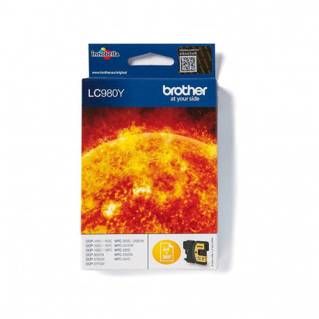 Brother LC-980Y kollane