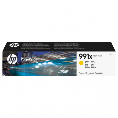 HP originaal PageWide 991X kollane tindikassett M0J98AE