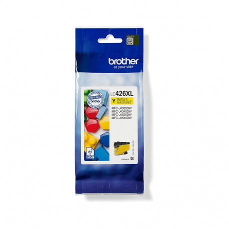 "Brother Tinte LC-426XLY Gelb bis zu 5.000 Seiten ISO/IEC 24711"
