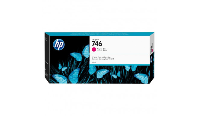 "HP 746 300-ml Magenta Ink Cartridge"