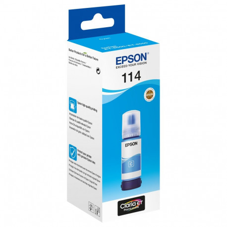 Epson 114 C13T07B240 tsüaan Eco Tank täitetint 70ml