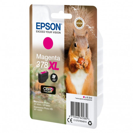 Epson 378XL C13T37934010 magenta tint kuni 830 lehekülge