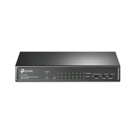TP-Link 9x FE TL-SF1009P kommutaator (sh 8PoE+)