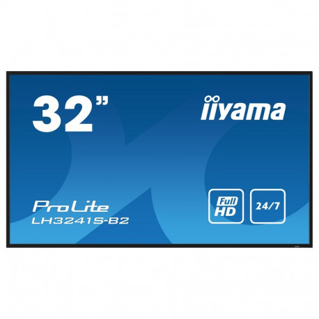 "IIYAMA 80.0cm (31.5"") LH3241S-B2 16:9 3xHDMI+USB IPS schw. retail"