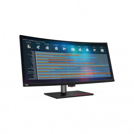Lenovo ThinkVision P40w-20 (40-tolline) WUHD HDMI/DP/USB-C/DOC
