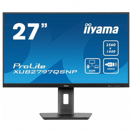 Iiyama 68,5 cm (27") XUB2797QSNP-B1 16:9 HDMI+DP+USB-C IPS