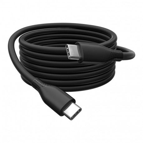 Digitus USB 2.0 silikoonkaabel Typ C -C 2m must