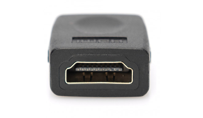 "DIGITUS HDMI Adapter 4K, 3D fähig, Ethernet, schwarz"