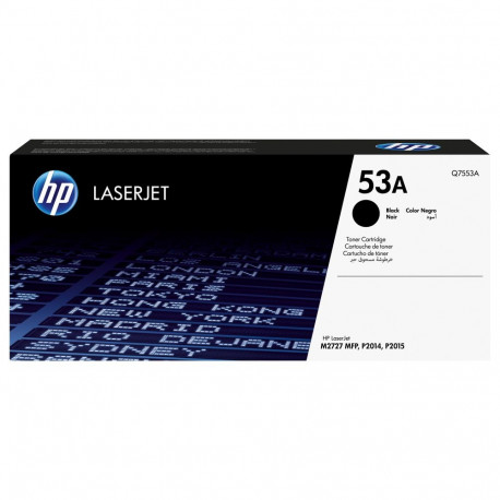 HP 53A originaal LaserJet toonerikassett Q7553A must standardmaht 3000 lehekülge 1 pakk