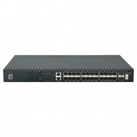 Kommutaator 26x GE XQS-3126 2x40/100GbE 19" 185W 24xPoE