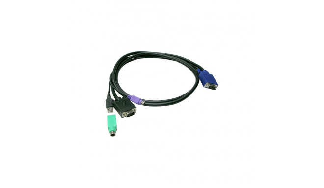KVM kaabel ACC-3203 USB+PS/2 5.00m