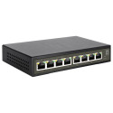 "Switch 8x GE GES-2108P Hilbert 112W 8xPoE+"