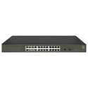"Switch 24x GE GES-2126 2xGSFP 19"" Hilbert"