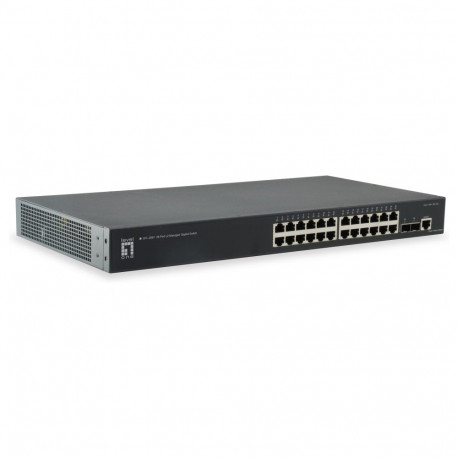 "Switch 24x GE GTL-2661 2x10GSFP+19"""