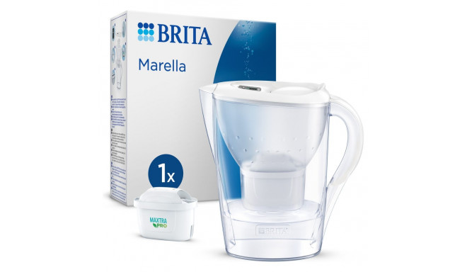 "BRITA Tischwasserfilter Marella *weiß* inkl. 1 Filter"