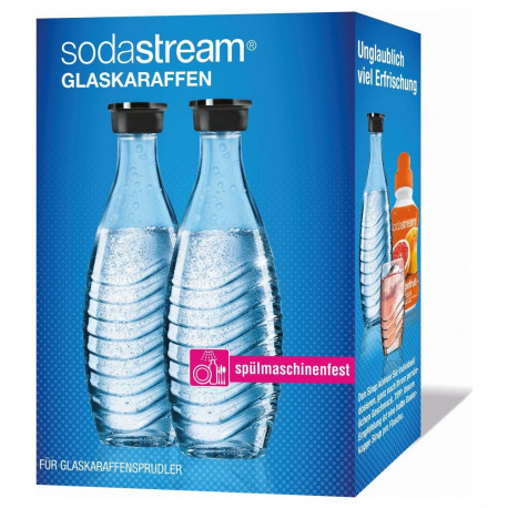 SodaStream klaaskarahvinid, 2-pakk