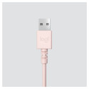 "Logitech H390 Headset on-ear wired USB-A rose"