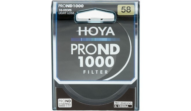Hoya нейтрально-серый фильтр ND1000 Pro 58мм