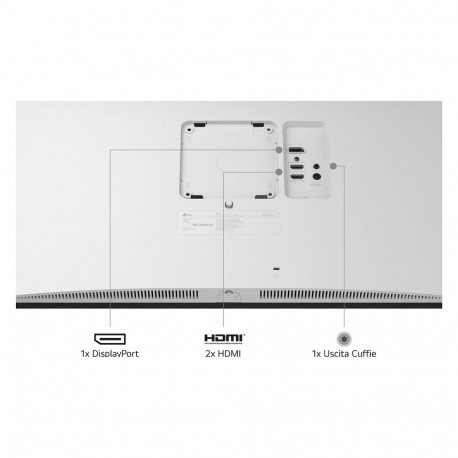 68,4cm/27" (3840x2160) LG UltraFine 27US550-W 16:9 4K UHD IPS 5ms 60Hz HDR10 2xHDMI DP pivot valge