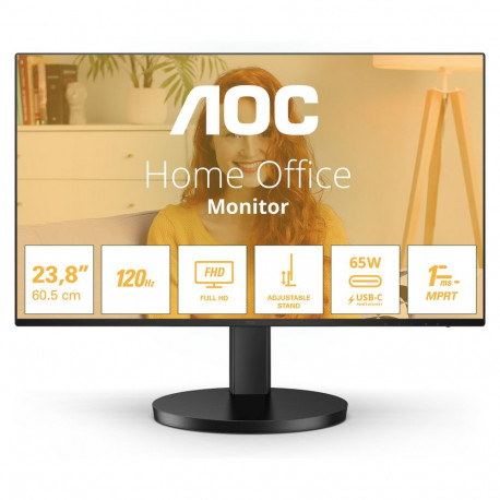 61cm/24" (1920x1080) AOC Basic-line 24B3CF2 16:9 FHD IPS 1ms 100Hz HDMI USB-C must kõlariga monitor