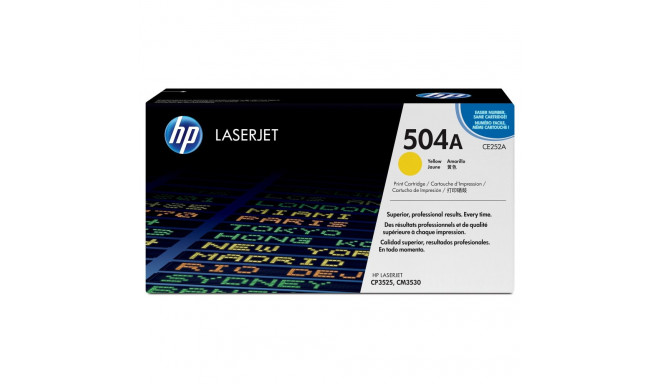 HP 504A originaal kollane LaserJet toonerikassett CE252A standardne maht 7000 lehekülge 1 pakk Color