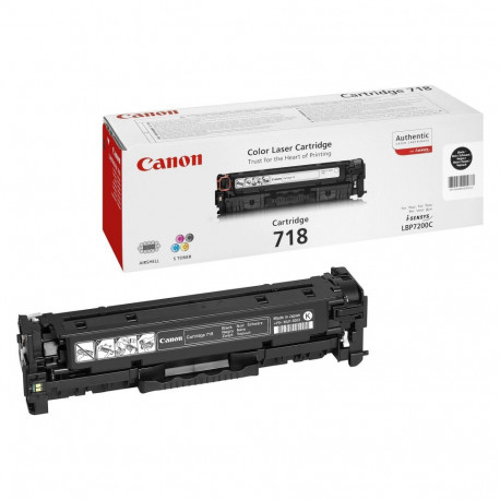 Canon tooner 718BK 2662B002 must