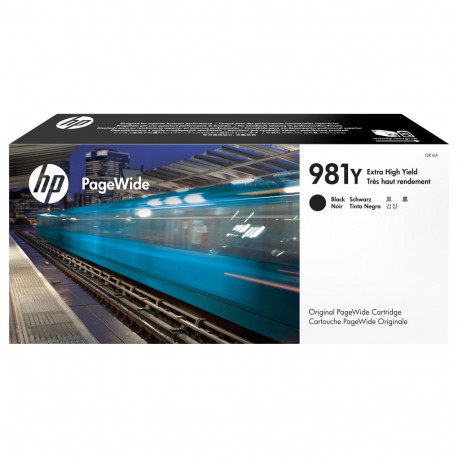 HP 981Y originaal Extra High Yield must PageWide tindikassett L0R16A