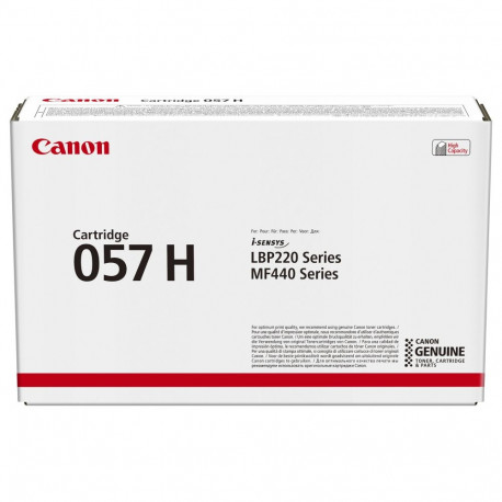 Canon tooner 057H must kuni 10 000 lehte ISO/IEC 19798