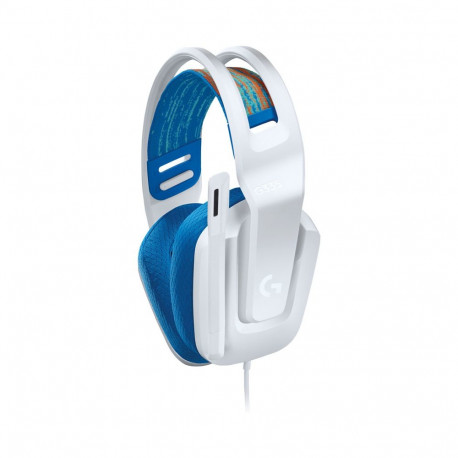 Logitech G G335 valge juhtmega mänguri peakomplekt